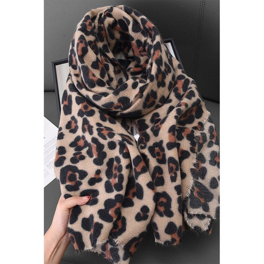 Leopard Animal Scarf