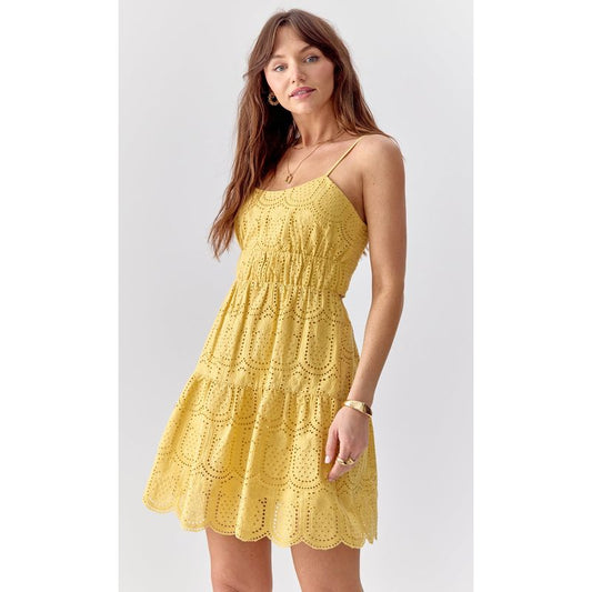 Llana Pineapple Dress